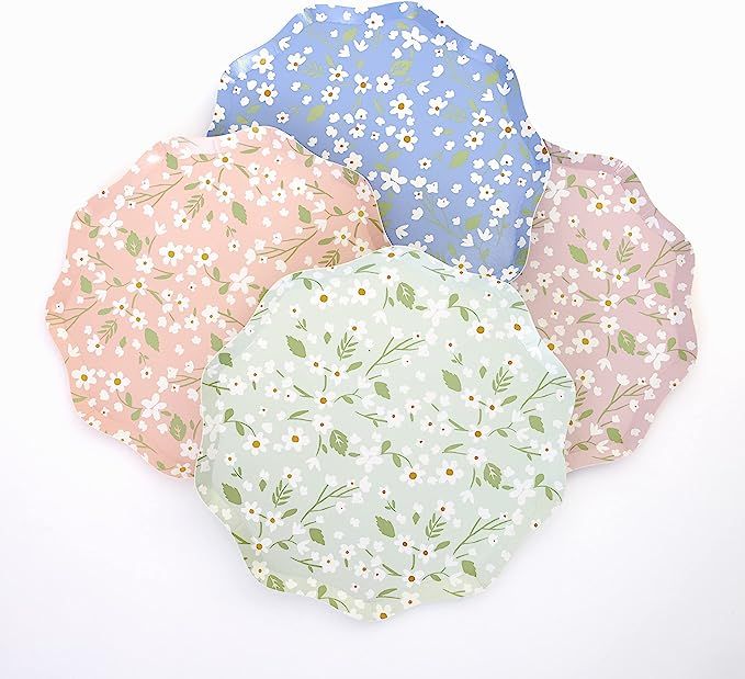 Meri Meri Ditsy Floral Side Plates (Pack of 12) | Amazon (US)