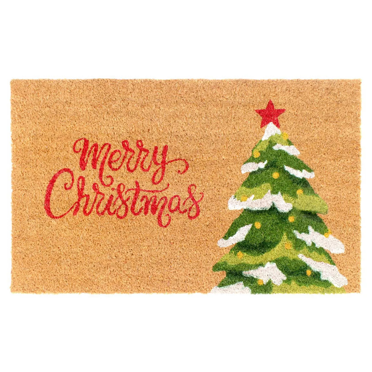 RugSmith Merry Xmas with Tree 18'' x 30'' Doormat | Kohl's