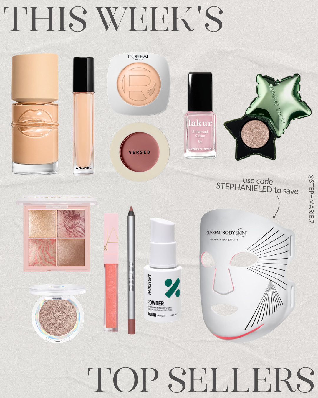 This weeks top sellers according to you 💫 save on my favorite red light LED mask with code: STEPHANIELED 

 #LTKSeasonal #LTKOver40 #LTKBeauty