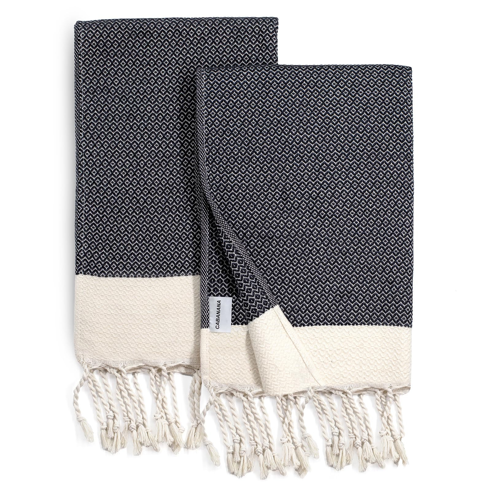 Hand Towels for Bathroom - 2-Pack,16x40 Inch-100% Cotton,Turkish Bathroom Hand Towels,Super Absor... | Amazon (US)