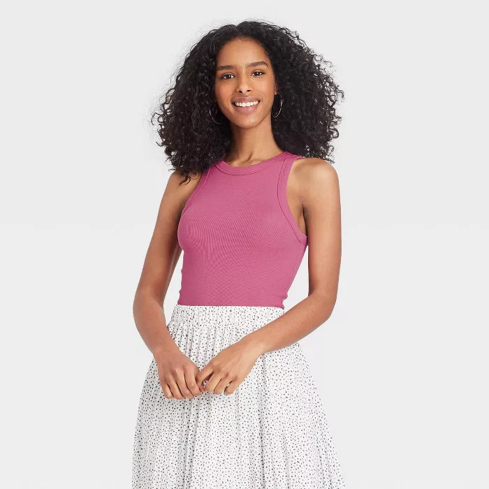 Women's Rib Tank Top - A New Day™ | Target