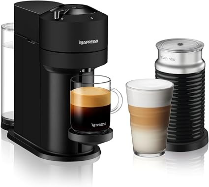 Nespresso® Vertuo Next Coffee and Espresso Machine with Aeroccino by De'Longhi, Matte Black | Amazon (CA)