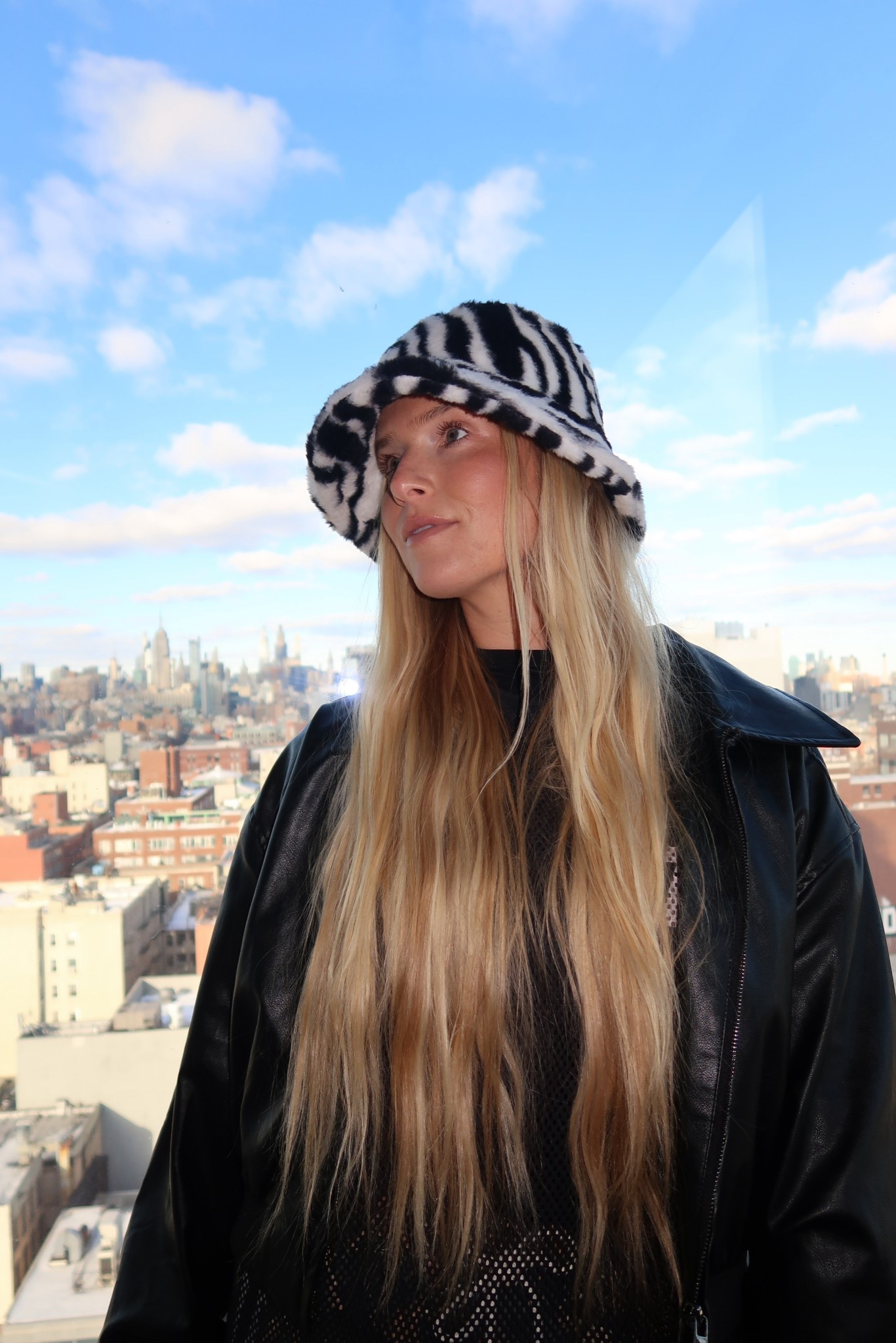 NYFW fit calls for multiple prints & this zebra faux fur hat is everything to mee

#LTKActive #LTKootd #LTKNYFW