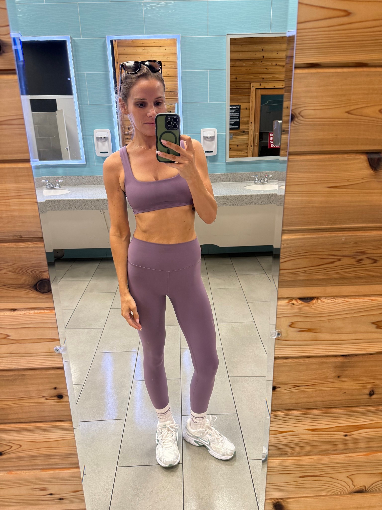 Same set, different day, different color 💜

#LTKootd #LTKmomlife #LTKfitnessgoals