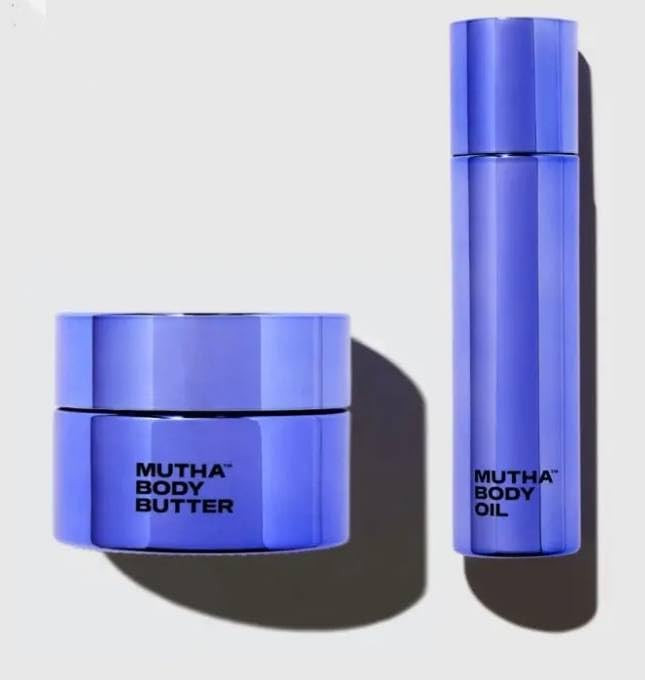 MUTHA The Body Set - Body Butter & Body Oil, Clear | Amazon (US)