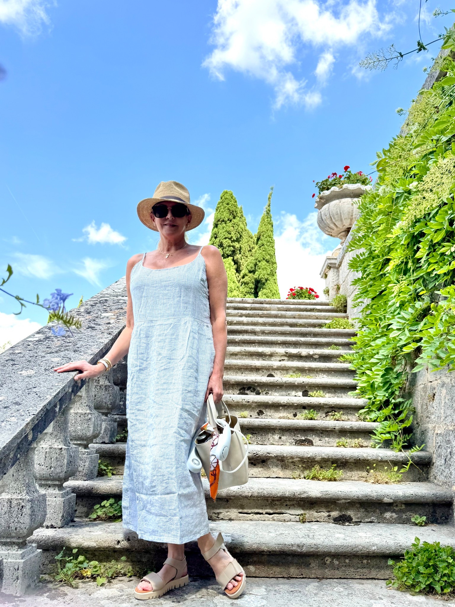 Linen Travel Dress. I love the quality of this linen it's structured. Packs well.

#LTKMidsize #LTKSeasonal #LTKOver40