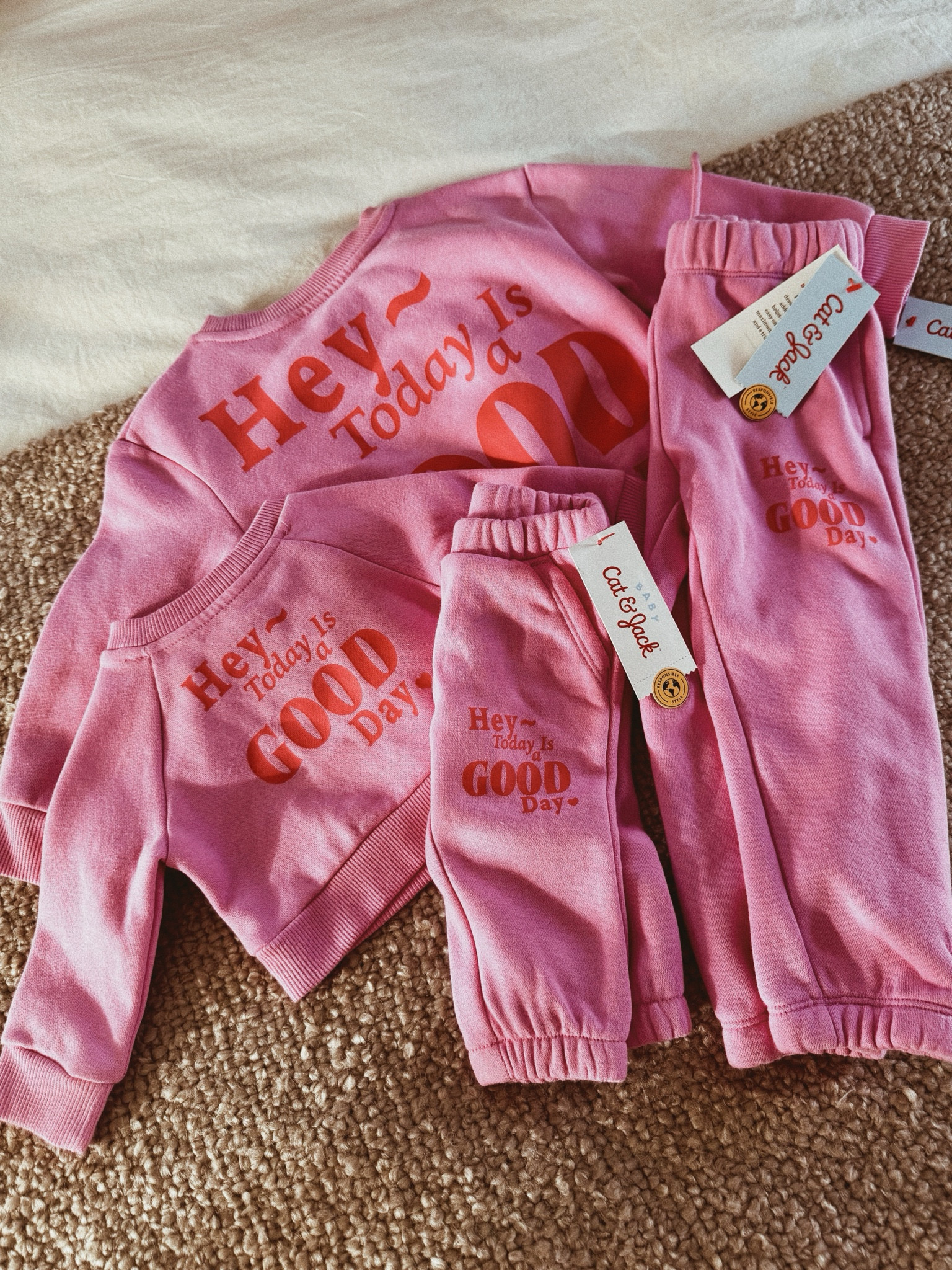 matching girly sweatsuits from target 🎯🩷

#LTKFamily #LTKBaby #LTKKids