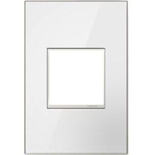 On-Q/Legrand Mirror White, 1-Gang Wall Plate | Bed Bath & Beyond