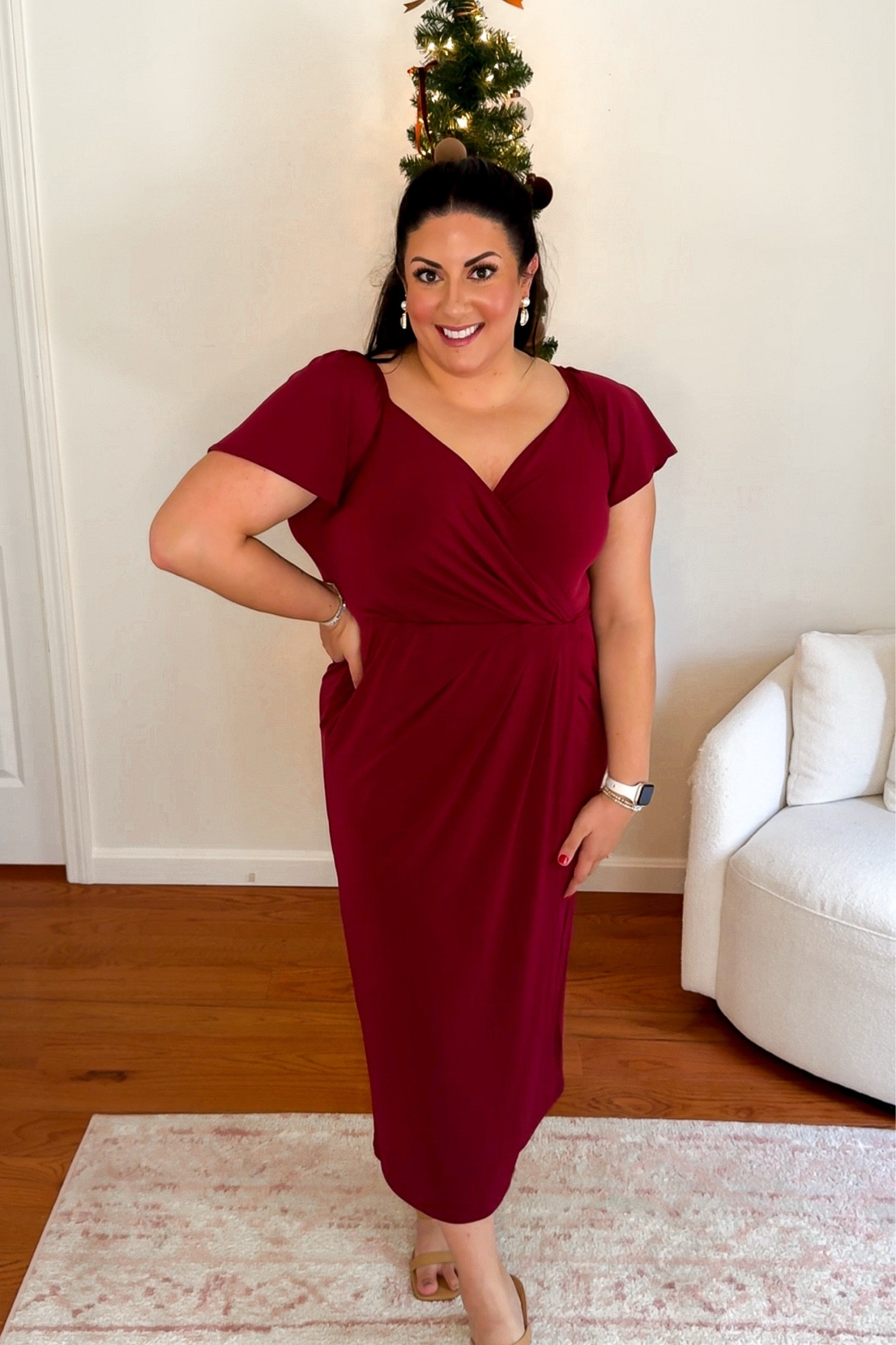 Wearing a size 14/16 in this gorgeous holiday dress from Lane Bryant! It’s on crazy sale for Black Friday! 

#LTKHoliday #LTKMidsize #LTKCyberWeek
