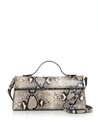 East West Medium Snake Embossed Faux Leather Crossbody Bag - Exclusive | Bloomingdale's (US)