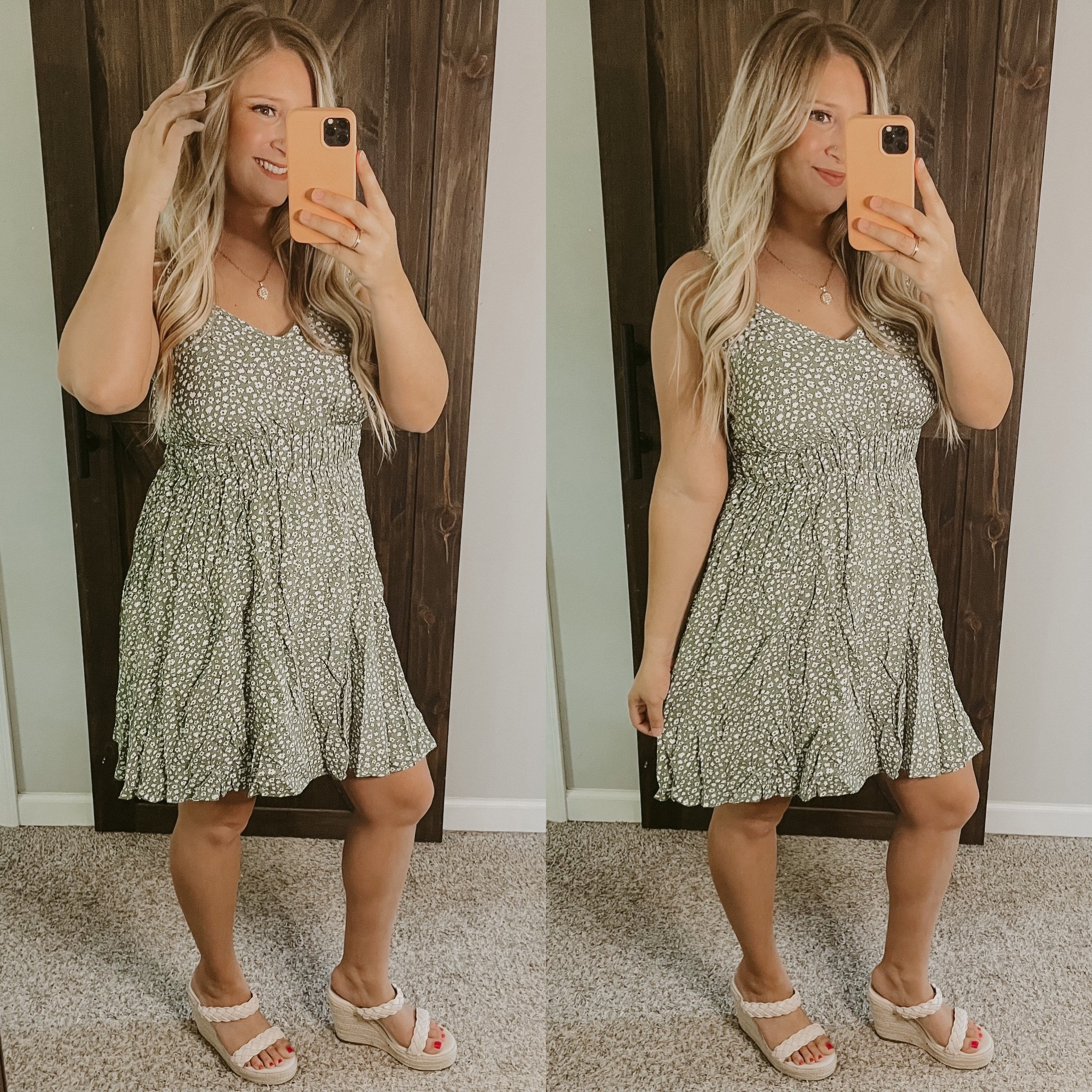 Cute & Casual Summer Outfit 🌞

Dress: large
Sandals: TTS 

Summer Outfit | Summer Dress | Braided Sandals | Vacation Outfit | Brunch Outfit | Wedding Guest Dress | Boho Dress | Short Dress | Cami Dress | Floral Dress | Resort Wear 

#LTKunder50 #LTKstyletip #LTKwedding