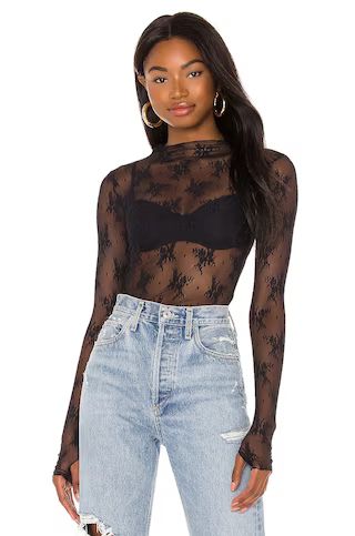 Free People Lady Lux Layering Top in Black from Revolve.com | Revolve Clothing (Global)