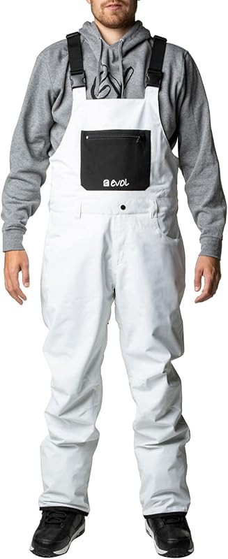 Evol Wild River Bib Snowboard Pants Mens | Amazon (US)