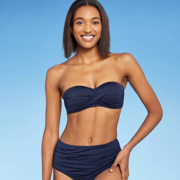 Women's Molded Bandeau Bikini Top - Kona Sol™ | Target