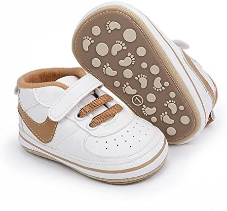 Clowora Unsex Baby Shoes Boys Girls Infant Sneakers Non-Slip Soft Rubber Sole Toddler Crib First ... | Amazon (US)