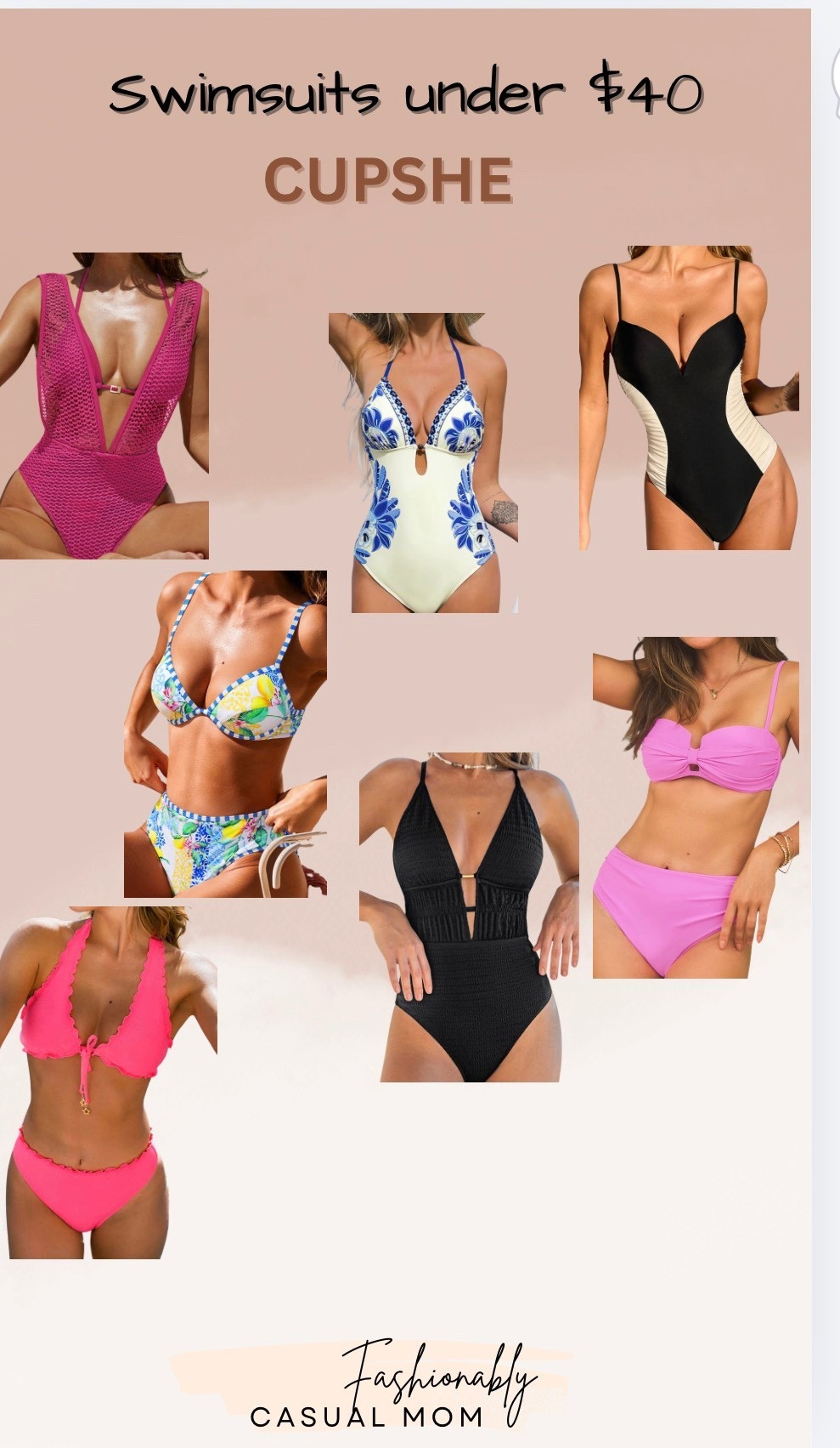 Cupshe- swimsuit favorites


#LTKSwim #LTKgrwm #LTKootd