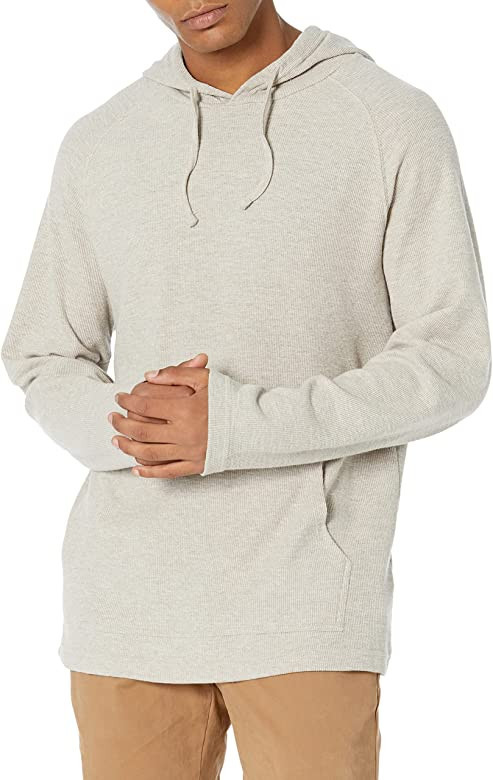 Amazon Essentials Men's Long-Sleeve Slub Thermal Pullover Hoodie (Previously Goodthreads) | Amazon (US)