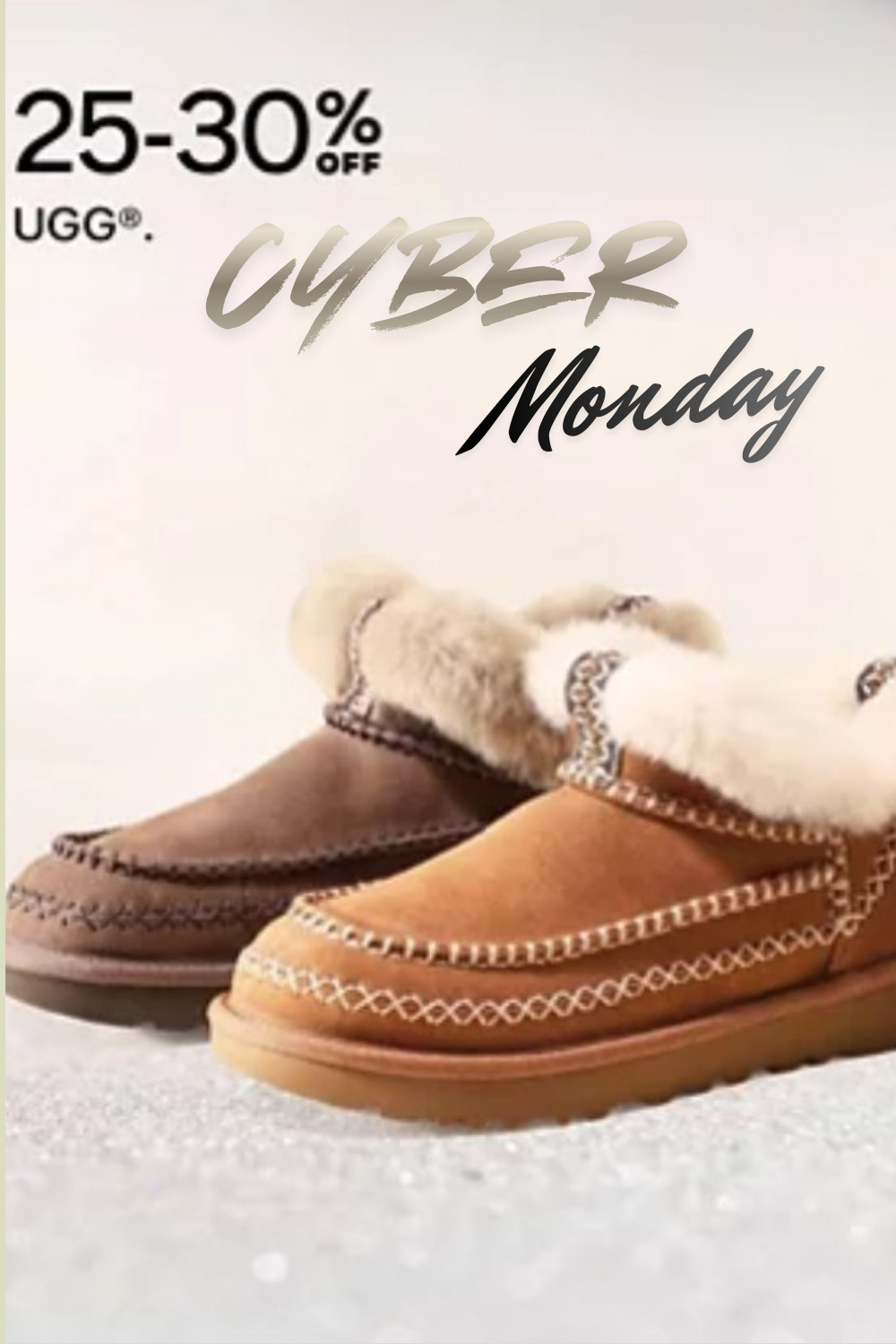 Macy’s UGG® Shoes for Women — Cozy, Classic & 25–30% OFF ✨ Cyber Monday Deals

From soft shearling-lined slippers to stylish boots and wearable everyday styles, UGG delivers that perfect mix of warmth, comfort, and effortless style. Whether you’re gifting, upgrading your winter wardrobe, or grabbing a cozy pair for working from home, these Cyber Monday discounts make it the perfect moment to shop.

✨ What to expect:

25–30% OFF select UGG® women’s shoes

Best-selling boots + slippers included

Limited sizes — these go fast every year

Perfect holiday gifts (they always sell out before December!)

A cozy, comfortable must-have for winter — and the ideal time to buy is right now. 

 #LTKstyletip #LTKshoes #LTKgiftguide