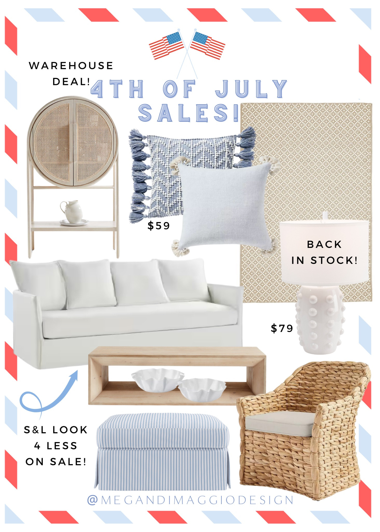 4th of July sales are officially live!! And I’ve rounded up my picks for the best deals on beautiful coastal home decor!! So many gorgeous designer pieces that are up to 50% OFF!! And several favorite looks for less on sale now too!! Don’t wait to shop tho, the best deals always sell out!! 😭🛒🏃🏼‍♀️💨

#LTKHome #LTKFindsUnder100 #LTKSummerSales