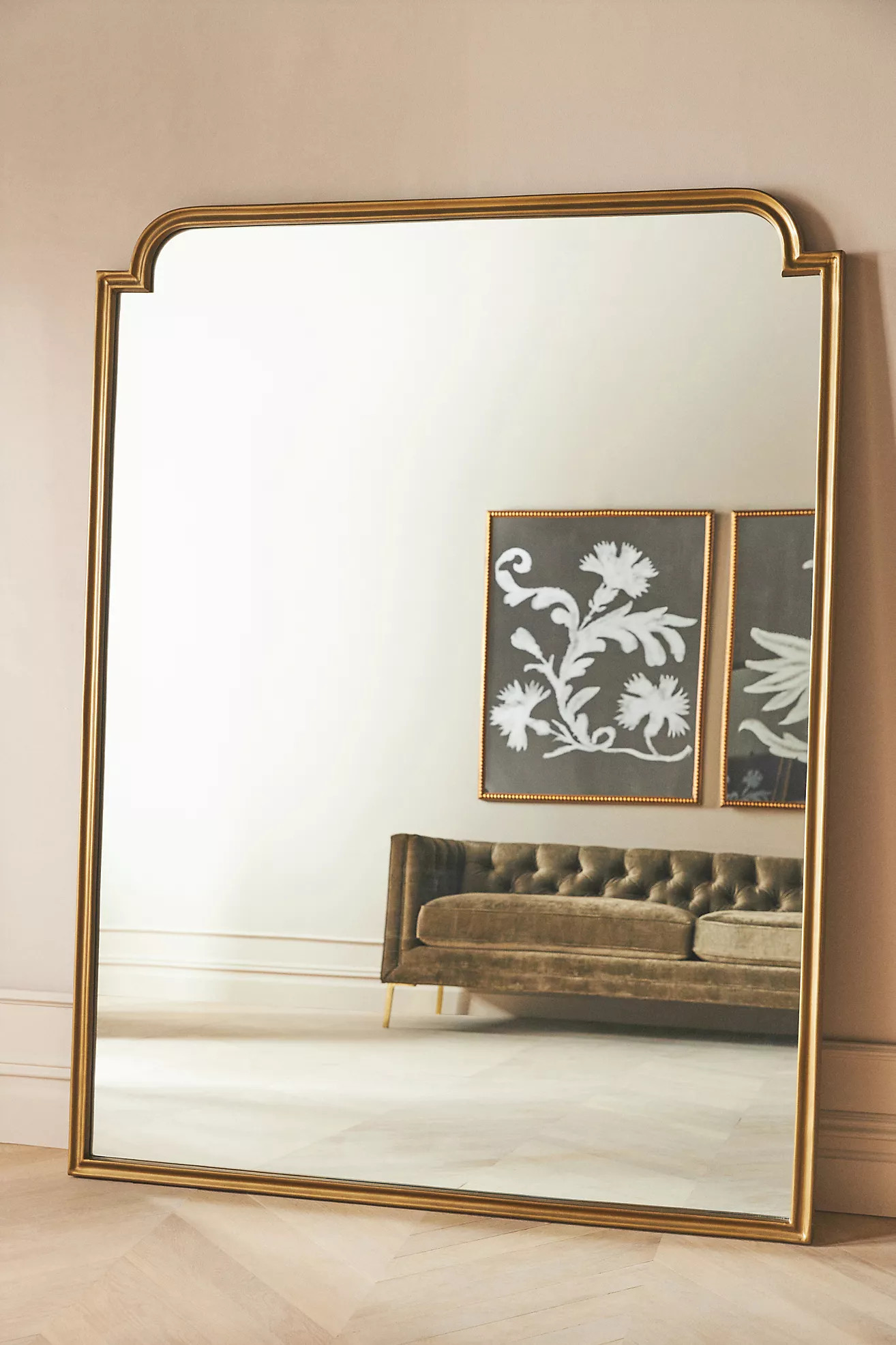 Aperture Large Floor Mirror | Anthropologie (US)