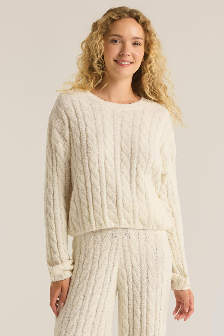 Carol Cable Knit Ls | South Moon Under