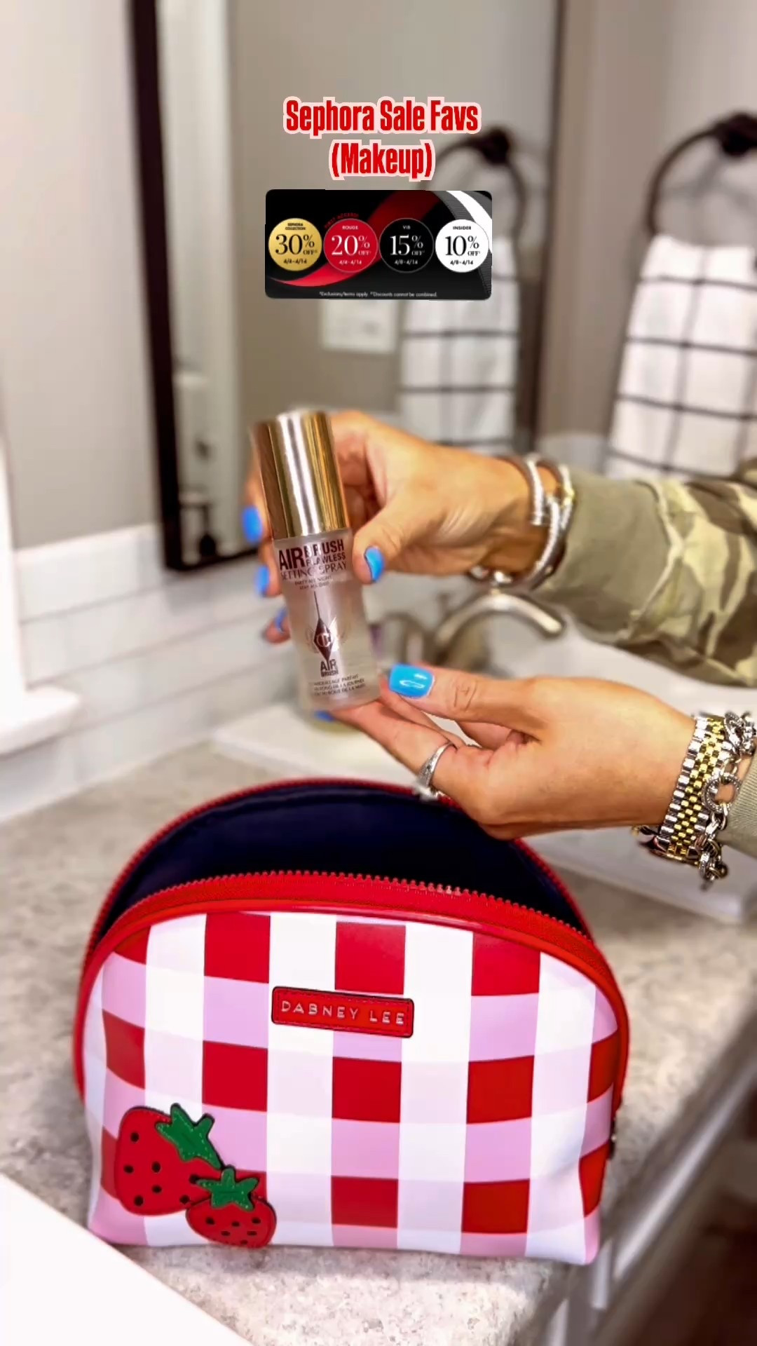 What’s in my makeup bag Sephora sale edition! Sephora Sale now OPEN to VIB and INSIDERS!!! Try a new product or restock your FAVS!!!🍒💕💋💄🎀❤️

Foundation/ 210
Summer Fridays/ Brown Sugar
Fenty Gloss Bomb/ Fenty Glow (shimmer)
Eye Pallete ( 1)

Sephora 
Makeup 
Beauty products 
Textured skin 
Acne scarring 
Combo skin 
Dry skin 
Hydrating 


Follow my shop @themrskersten on the @shop.LTK app to shop this post and get my exclusive app-only content!

#liketkit #LTKTravel #LTKSaleAlert #LTKBeauty
@shop.ltk
https://liketk.it/5auJk

#LTKFestival #LTKFindsUnder50 #LTKBeauty