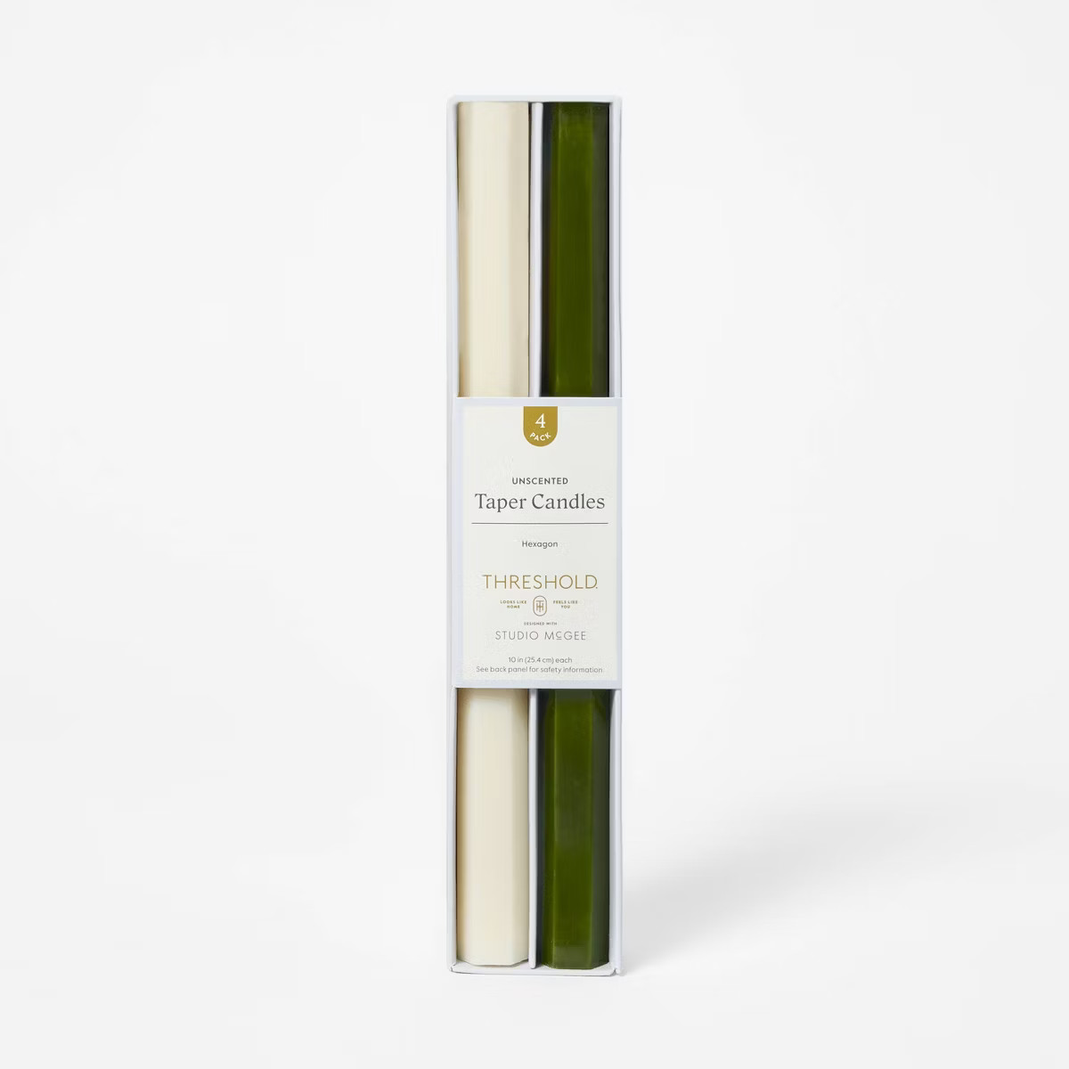 4pk Taper Set Hexagon - Threshold™ designed with Studio McGee | Target