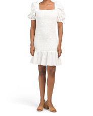 Smocked Mini Dress | TJ Maxx