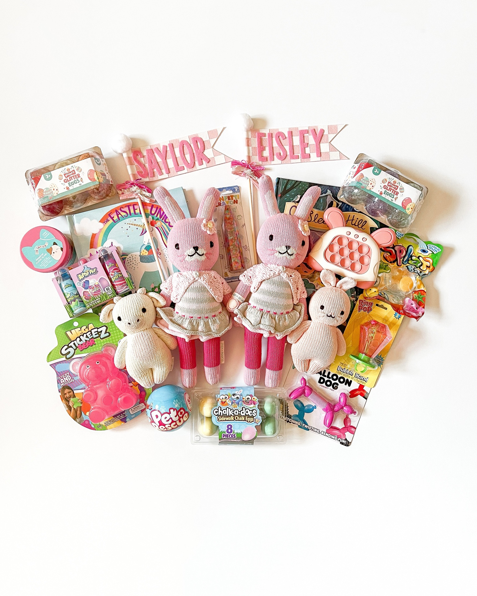 Easter basket ideas for girls! #easter #easterbaskets #easterbunny #eastergoodies #giftsforkids

#LTKkids #LTKSeasonal