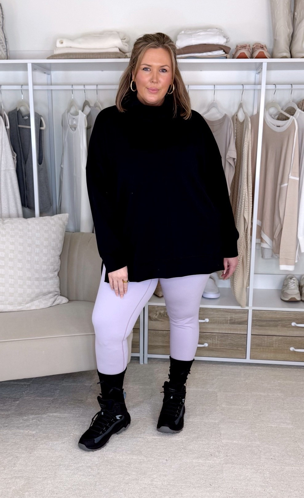 Wearing a 2X in the tank and leggings, the sweatshirt is a 3X! The boots are Merrill! Honestly this entire look is great for a snow day or super cold area!

Use my code ASHLEYDXSPANX sitewide for new customers! 

Plus size fashion, everyday outfit ideas, spanx finds, comfy casual, activewear, trendy fashion, cold weather outfits

#LTKOver40 #LTKMidsize #LTKPlusSize