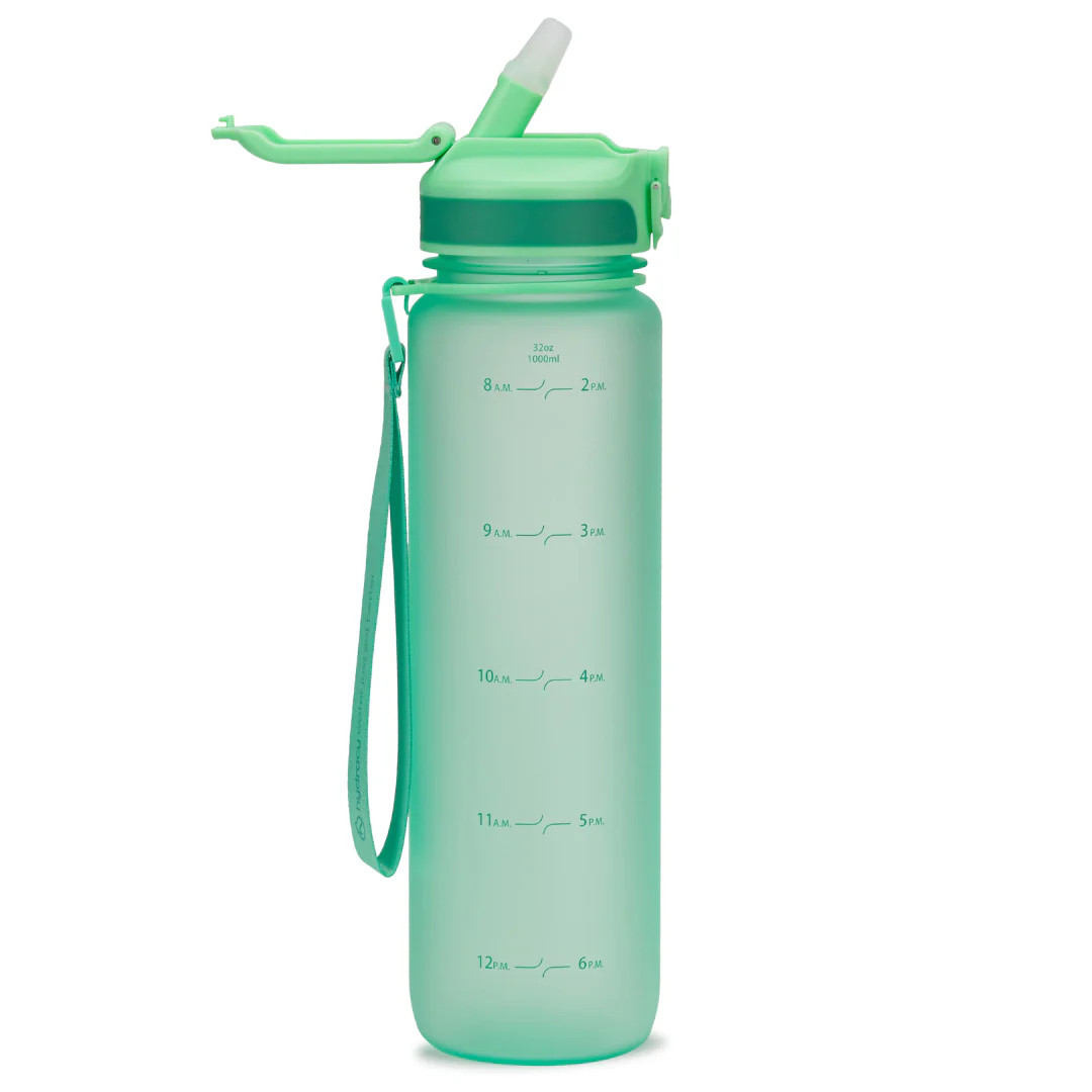 Coach 32 oz / 1 L with Time Marker and Straw Lid | Hydracy