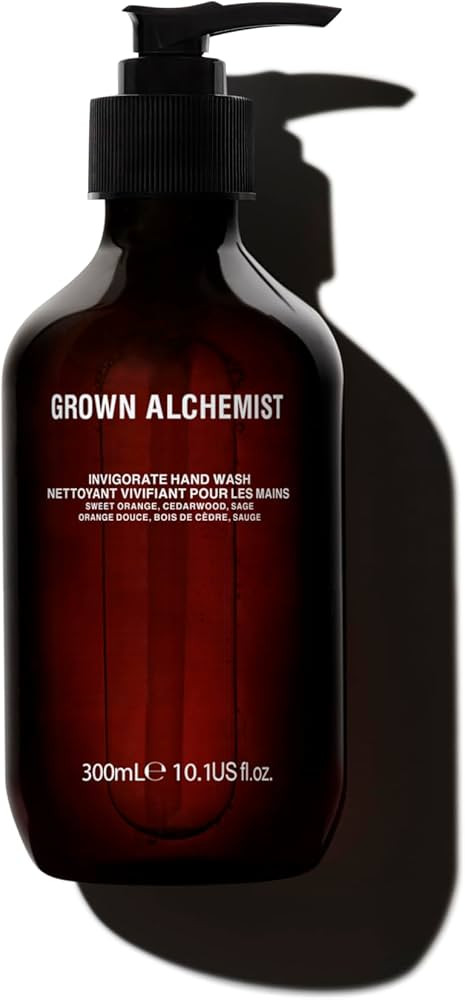 Grown Alchemist Invigorate Hand Wash. Sweet Orange, Cedarwood, Sage. Soothe, Soap to Gently Clean... | Amazon (US)