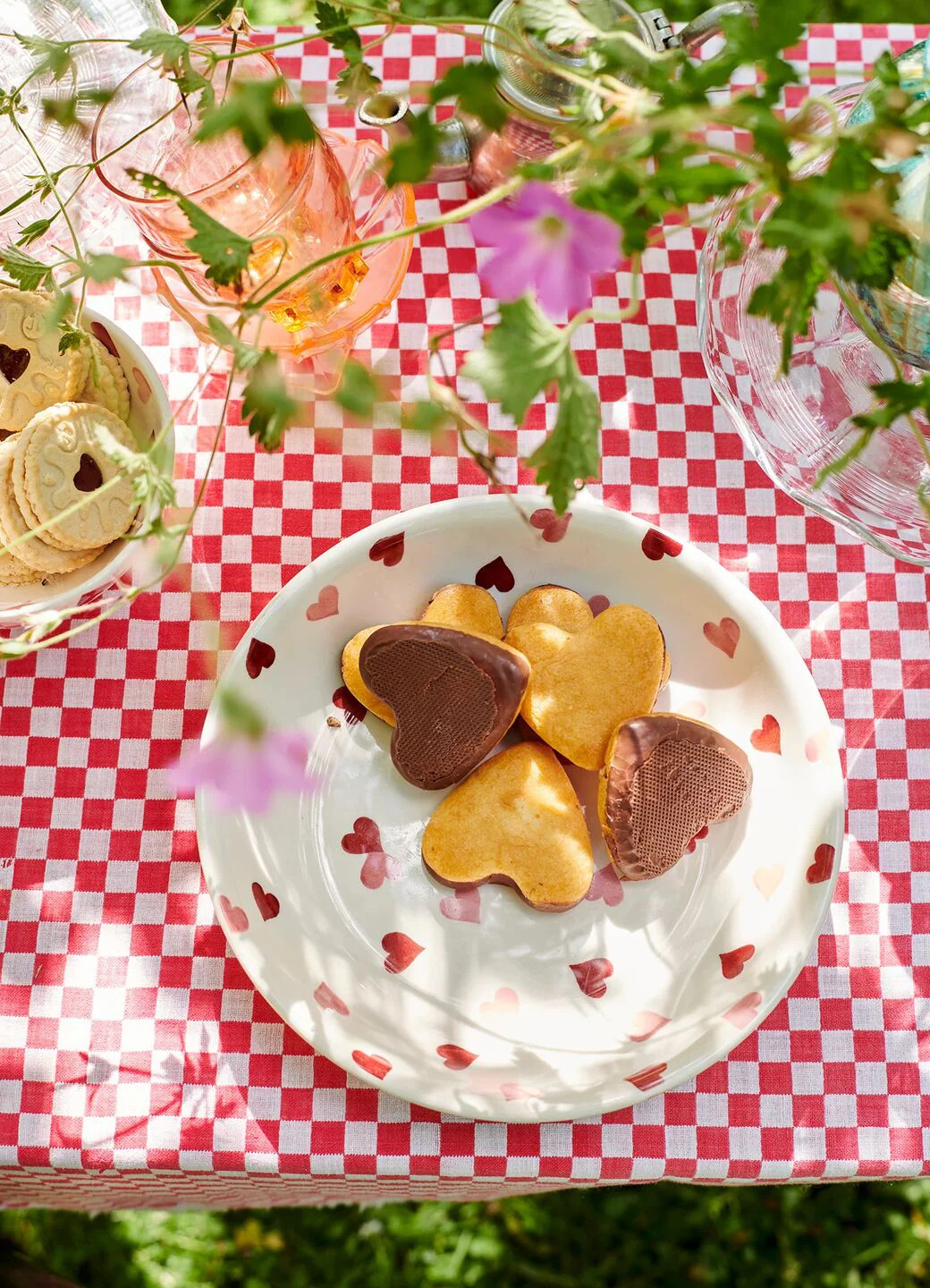 Pink Hearts Pasta Bowl | Emma Bridgewater (UK)