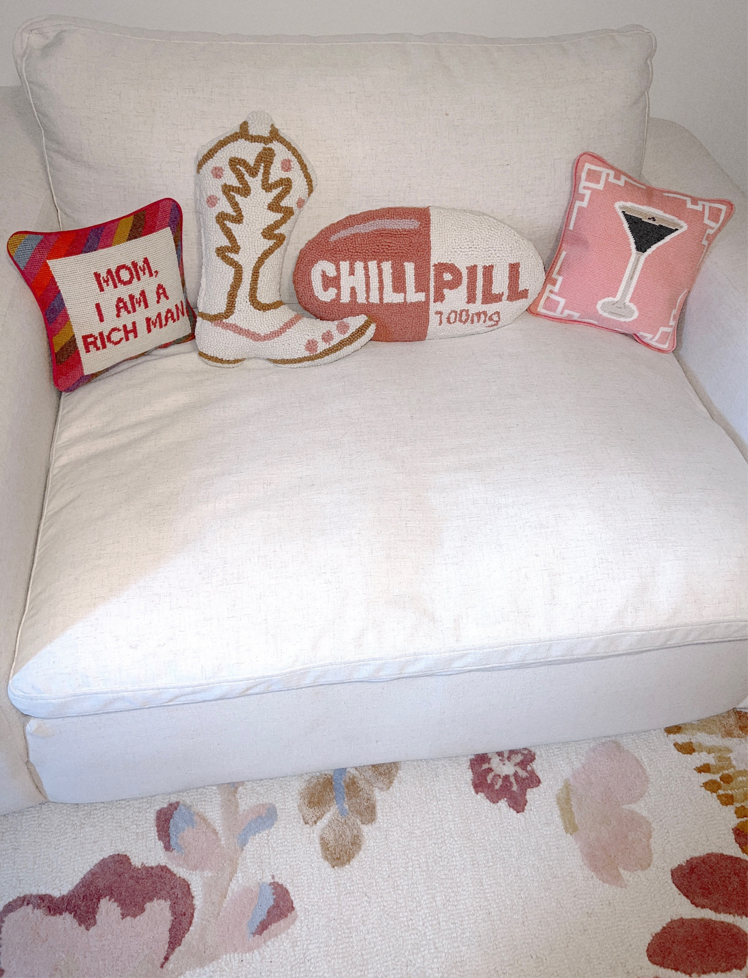 Needle point pillows! 