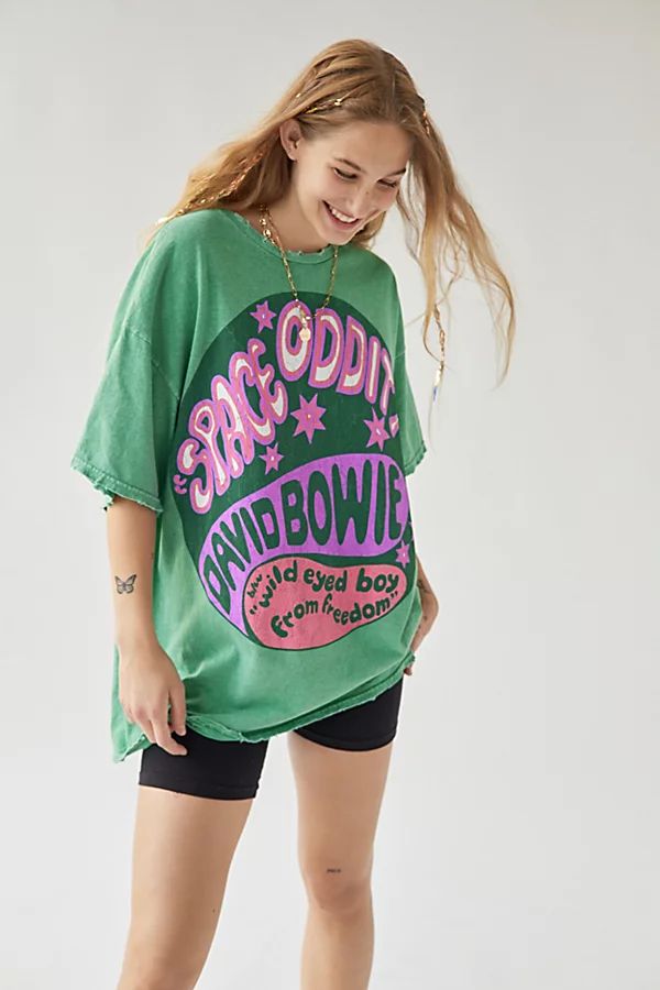 David Bowie Space Oddity T-Shirt Dress | Urban Outfitters (US and RoW)