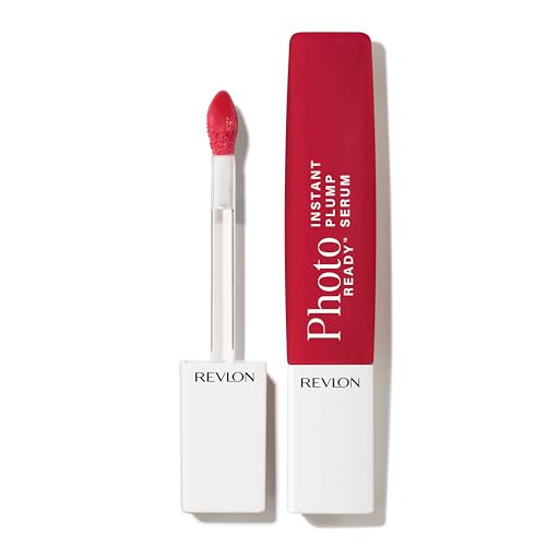 REVLON PhotoReady Instant Plump Serum, Plumping Gloss, Hydrating, Non-Sticky & High Shine Finish, 005 Heatonist, 0.25 fl oz | Amazon (US)