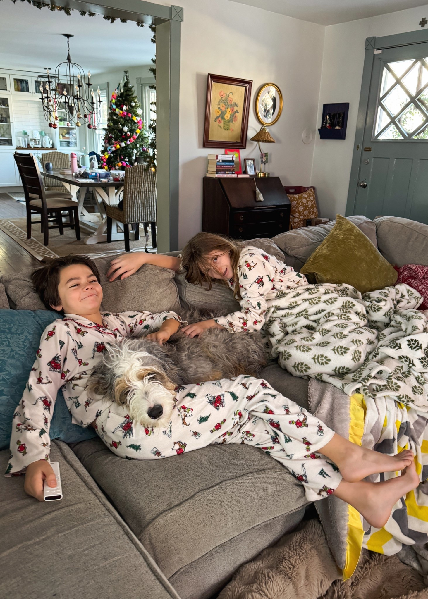 We are so ready for Christmas break & some down time at home where we can just live in our Christmas pajamas! I don’t know about you but it seems like we’ve been running since Thanksgiving & we’re all exhausted & fighting colds. I’m so looking forward to not having anywhere to go for a bit (which won’t happen until after Christmas but we do love seeing our families, too!)! Are you still shopping or are you done?! I’m definitely not done yet 😬 

#LTKmomlife #LTKHoliday #LTKHome