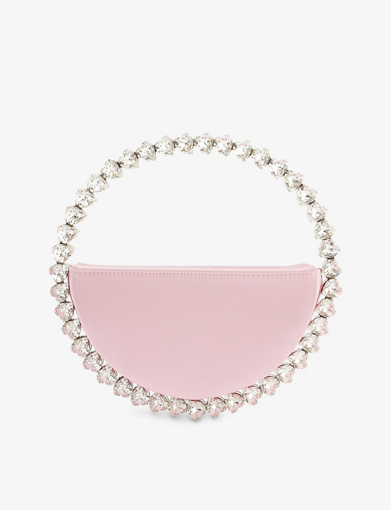 L'ALINGI Eternity embellished satin clutch bag | Selfridges