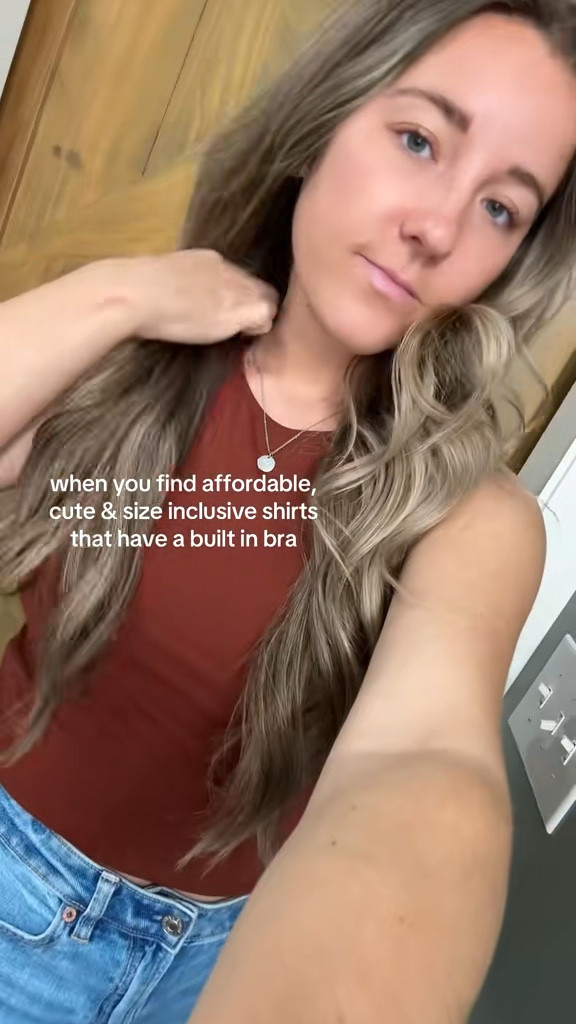 The best staple top with a built in bra! No more uncomfortable straps and at an affordable price!

Shirt, jeans, outfit, outfit Inspo, built in bra, casual, staple, tank top, mom jeans

#LTKFindsUnder50 #LTKSaleAlert #LTKStyleTip