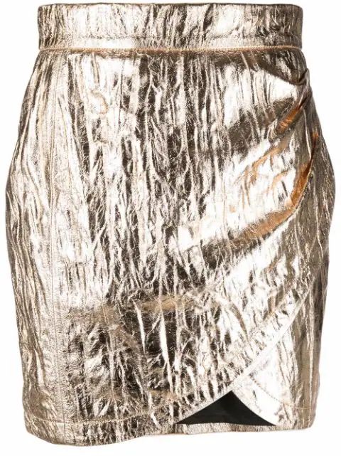 Zadig&Voltaire Julipe Leather Skirt - Farfetch | Farfetch Global