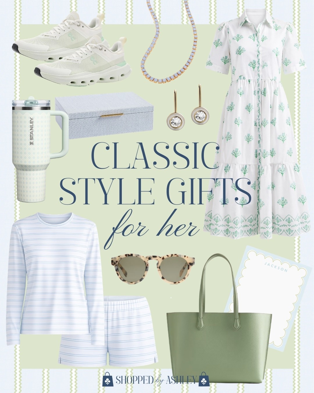 Mother’s Day gift ideas! 

Classic gifts, classic style, gifts for her, gifts for mom, Mother’s Day ideas, Grandmillennial style, Grandmillennial dress, blockprint dress, jewelry box, drop earrings, blue and green 

#LTKMothersDay