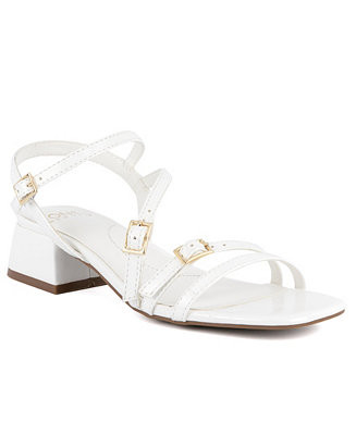 Women's Unasyn Block Heel Strappy Dress Sandals | Macy's