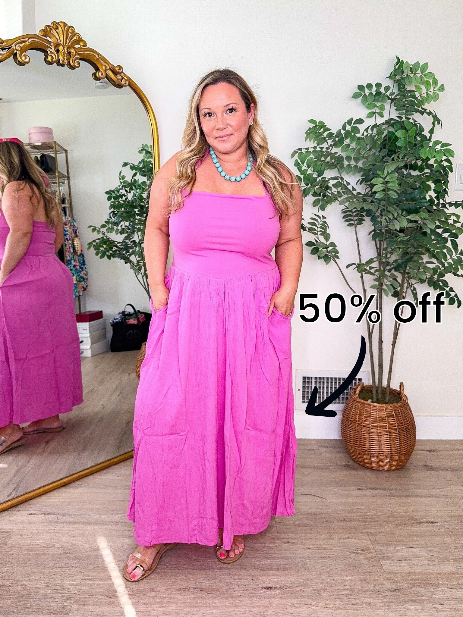 This @Aerie dress is so cute + on sale now!!

Wearing a size Large🥰



Summer outfits, sale alert, maxi dress, midi dress, petite, mid size, summer dresses, aerie, Shelli Enright, stylenright

#LTKSeasonal #LTKSaleAlert #LTKootd