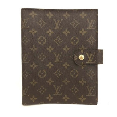 EGA Louis Vuitton Monogram Agenda GM Notebook Cover Brown/7BM0160 | eBay US