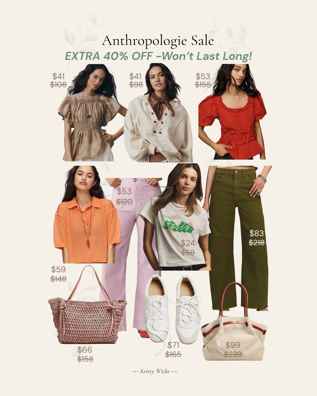 Anthropologie Sale Extra 40% off!

#LTKSaleAlert #LTKTravel #LTKWorkwear