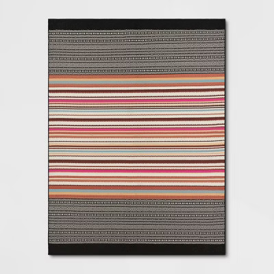 9' x 12' Outdoor Rug Global Pink Stripe - Opalhouse™ | Target