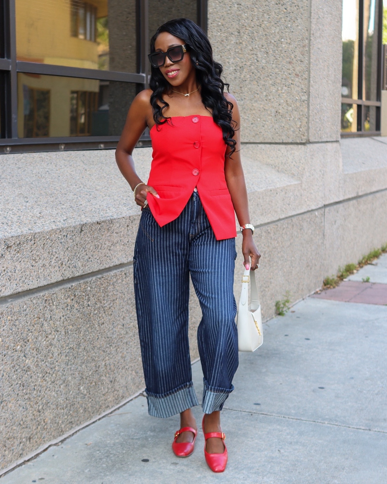 My favorite pair of jeans is back in stock. True to size. Wearing a 26. 

Casual Outfit, Holiday Outfit, Ootd,

#LTKSeasonal #LTKOver40 #LTKOotd 

#LTKHoliday #LTKFindsUnder100 #LTKSaleAlert