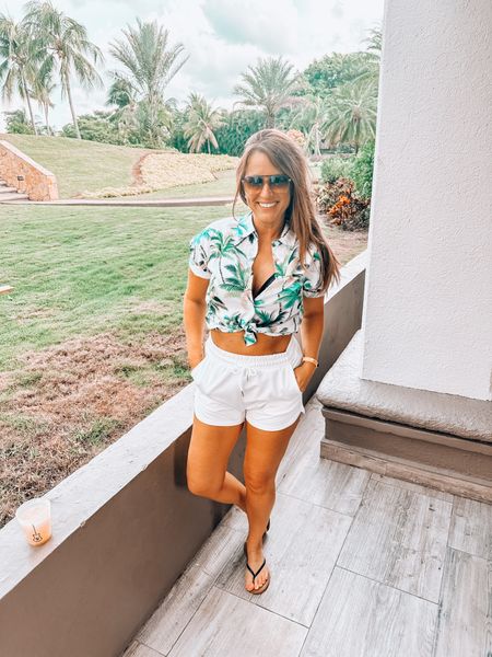 My favorite vacation outfit 💯.
➡️ A tip for your beach vacay…

☀️ To make sure you don’t pack too much, pack outfits that can serve as a beach/pool cover-up, that can also serve as a day outing outfit. 

I wore this as a swimsuit cover-up on day #1, and wore it a few more times as a day/lunch outfit and even to the late night evening shows when it was too hot for a long maxi. 

#LTKtravel #LTKstyletip #LTKswim