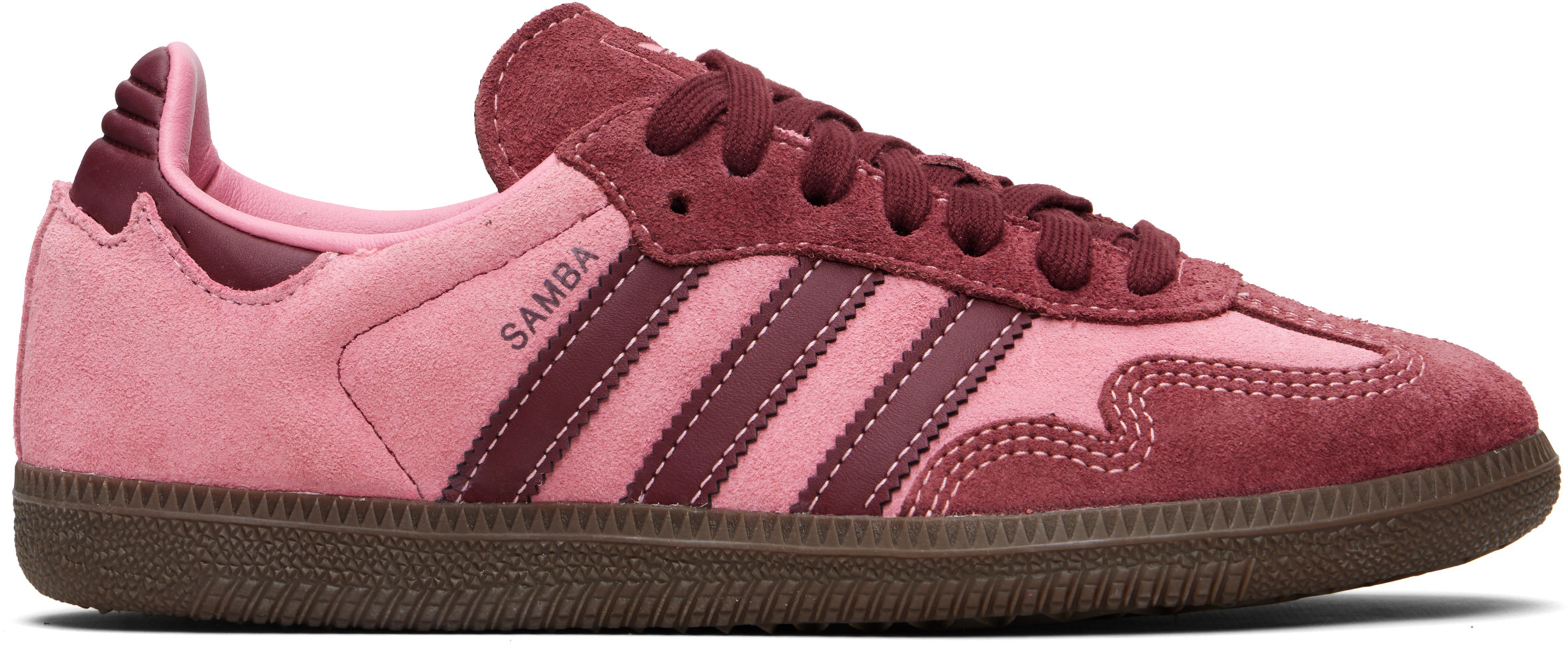 adidas Originals Pink Samba OG Sneakers | SSENSE