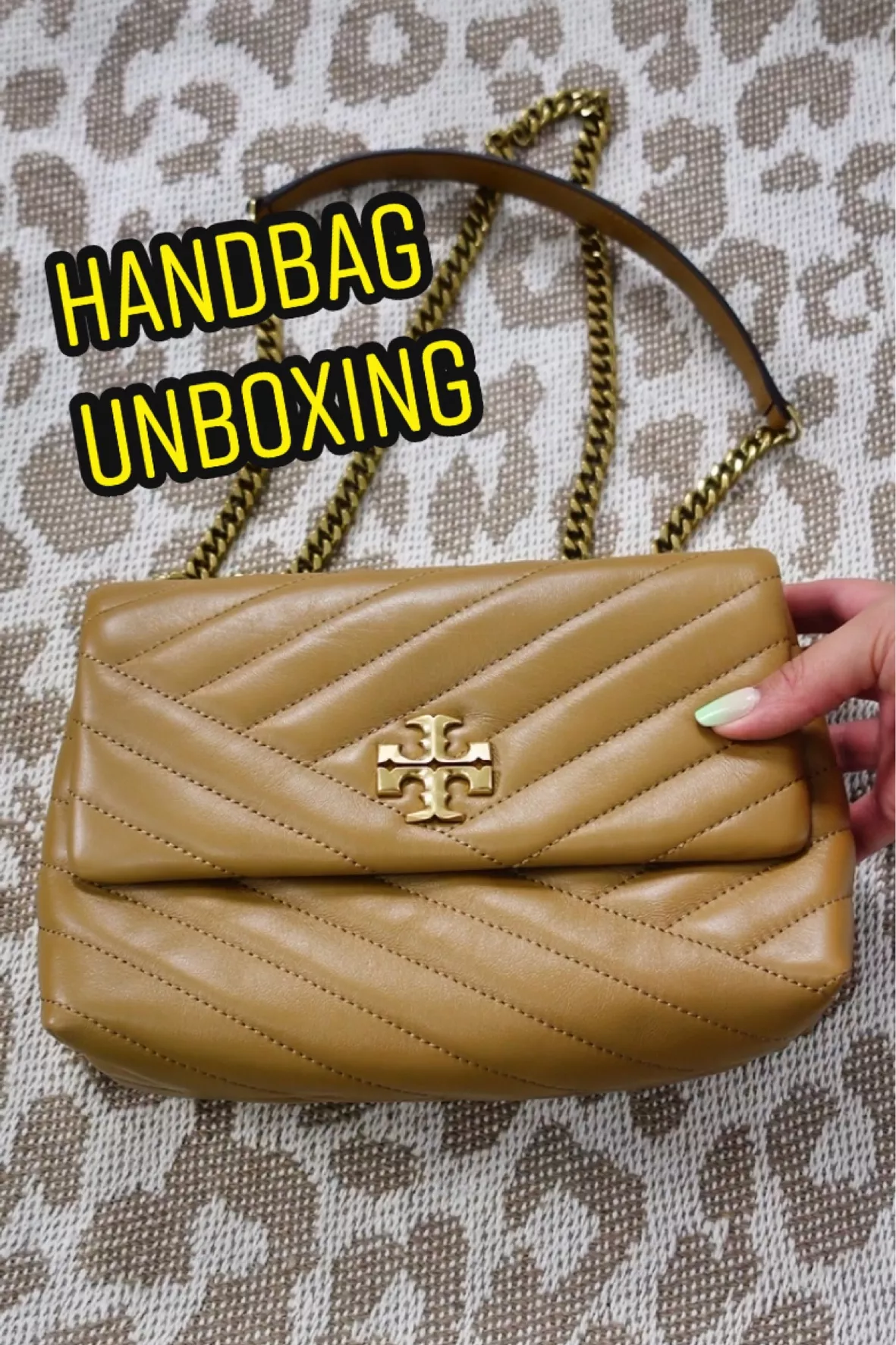 Tory Burch Kira Chevron Bags & Card Case Unboxing & What Fits 